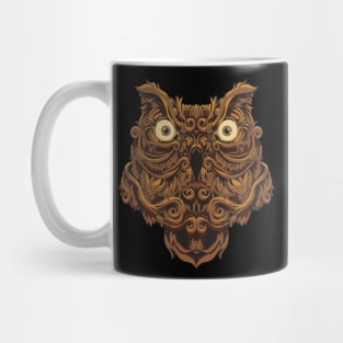 ornamental owl Mug